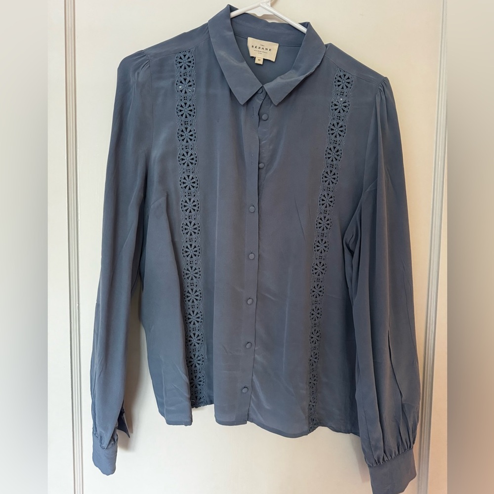 Sézane Silk Cleia